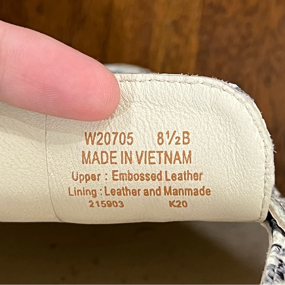 Cole Haan Grand Ambition Amador Flat Snake Print Size 8.5 - Picture 5 of 7